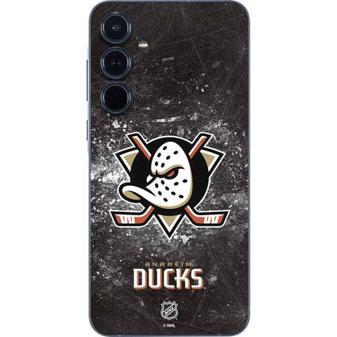 NHL Anaheim Ducks Iced Galaxy A55 5G Skin